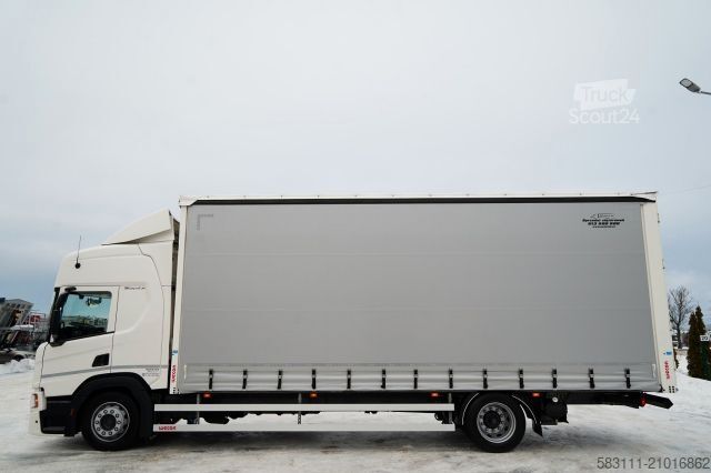 Camion jumbo SCANIA P 280 / SOLÓWKA / FIRANKA - 7,70 M / 4X2  / WECO