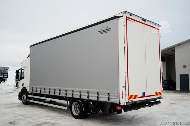 Camion jumbo SCANIA P 280 / SOLÓWKA / FIRANKA - 7,70 M / 4X2  / WECO