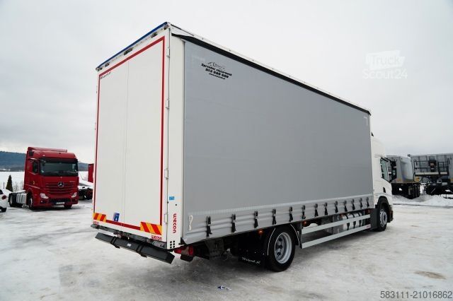 Camion jumbo SCANIA P 280 / SOLÓWKA / FIRANKA - 7,70 M / 4X2  / WECO