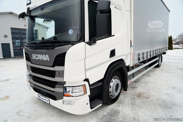 Camion jumbo SCANIA P 280 / SOLÓWKA / FIRANKA - 7,70 M / 4X2  / WECO