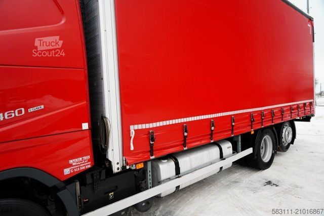 Jumbo vrachtwagen VOLVO FH 460 / FIRANKA 7,45 M / SOLÓWKA / I-SAVE / I-P
