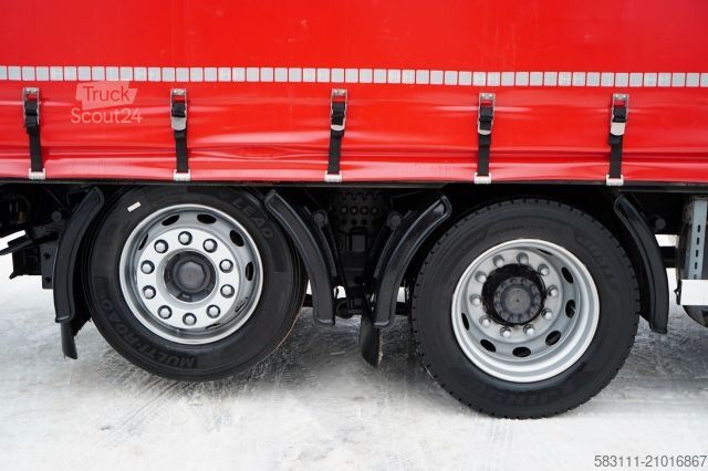 Jumbo vrachtwagen VOLVO FH 460 / FIRANKA 7,45 M / SOLÓWKA / I-SAVE / I-P