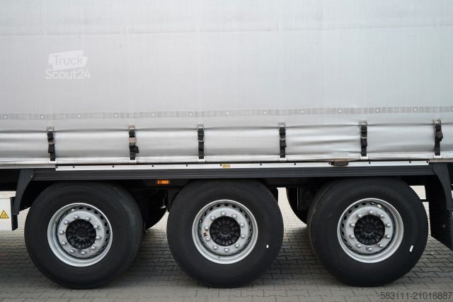 Auflieger mit Pritsche & Plane KRONE FIRANKA / STANDARD / O? PODNOSZONA / OSIE KRONE/