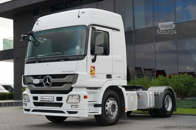Standard nyergesvontató MERCEDES-BENZ ACTROS 1841 / HYDRAULIKA / SPROWADZONY / PO KONT