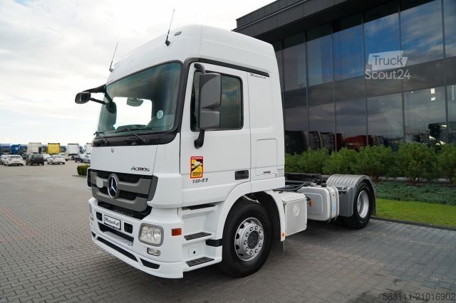Standard nyergesvontató MERCEDES-BENZ ACTROS 1841 / HYDRAULIKA / SPROWADZONY / PO KONT