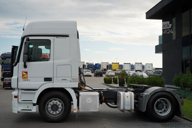 Standard nyergesvontató MERCEDES-BENZ ACTROS 1841 / HYDRAULIKA / SPROWADZONY / PO KONT