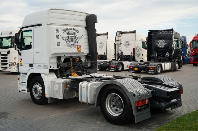 Standard nyergesvontató MERCEDES-BENZ ACTROS 1841 / HYDRAULIKA / SPROWADZONY / PO KONT