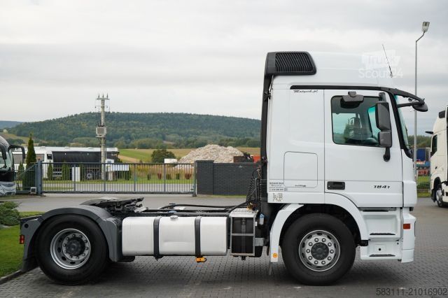Standard nyergesvontató MERCEDES-BENZ ACTROS 1841 / HYDRAULIKA / SPROWADZONY / PO KONT