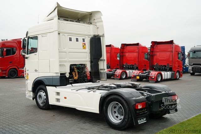 Standard nyergesvontató DAF XF 480 / SPACE CAB / I-PARK COOL / SPROWADZONY /