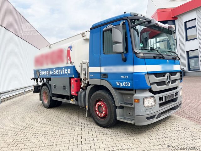 Tankwagen Mercedes-Benz Actros 1841 L 4x2 Actros 1841 L 4x2, Esterer-Tankaufbau, 3 Kammern, 14.000l, ADR