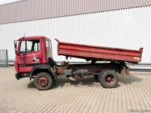 Camion-benne tricar Mercedes-Benz LK 1117 K 4x2 LK 1117 K 4x2, 6-Zylinder Motor, 2x AHK
