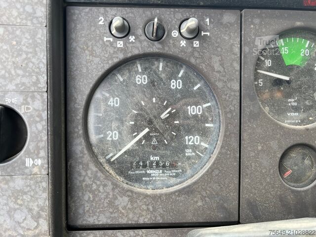 Camion-benne tricar Mercedes-Benz LK 1117 K 4x2 LK 1117 K 4x2, 6-Zylinder Motor, 2x AHK