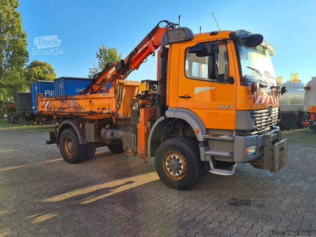 Grue à tour Mercedes-Benz Atego 1823 AK 4x4 Atego 1823 AK 4x4, Winterdienstausstattung, Kran Atlas 85.2, Funk