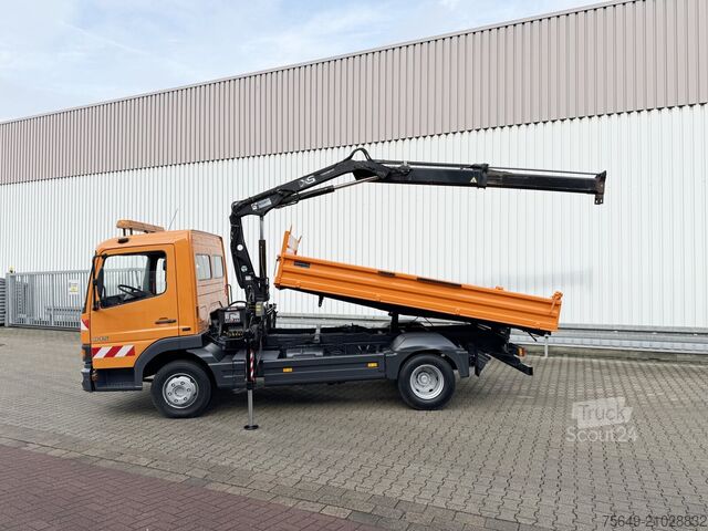 Bokštinis kranas Mercedes-Benz Atego 815 K 4x2 Atego 815 K 4x2 mit Kran Hiab 055 B-1 CL