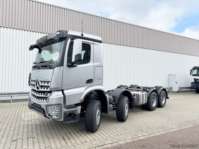 Châssis de camion Mercedes-Benz Arocs 4148 K 8x4/4 Arocs 4148 K 8x4/4, Turbo-Retarder-Kupplung, Grounder