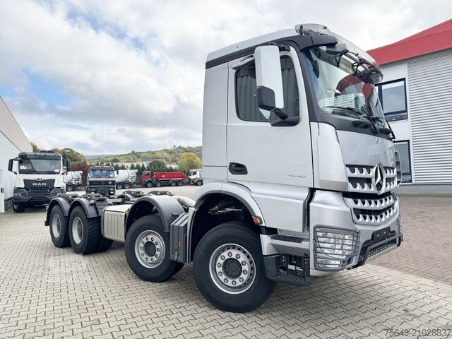 Châssis de camion Mercedes-Benz Arocs 4148 K 8x4/4 Arocs 4148 K 8x4/4, Turbo-Retarder-Kupplung, Grounder