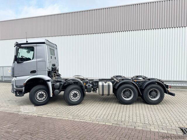 Châssis de camion Mercedes-Benz Arocs 4148 K 8x4/4 Arocs 4148 K 8x4/4, Turbo-Retarder-Kupplung, Grounder