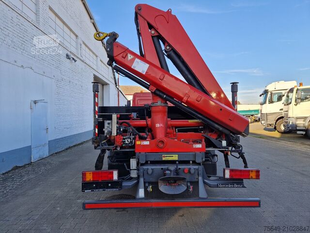 Grue montée sur camion Mercedes-Benz Atego 1218 L 4x2 1218 L 4x2, Fassi Kran F 95A21 5.9m-1.545 kg,