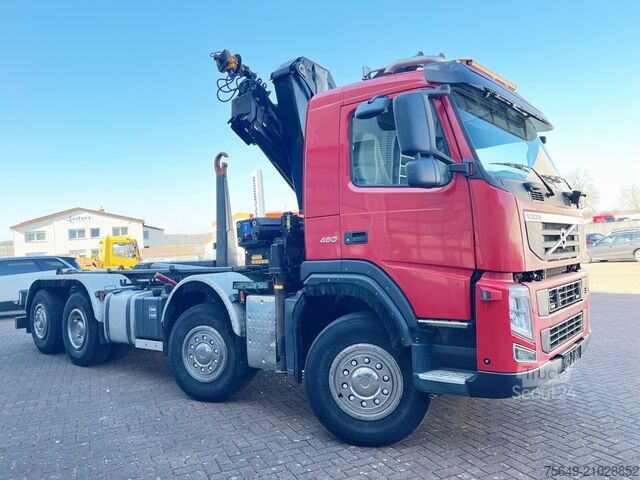 Camion benne à bras amovible  FM 460 8x2-6 FM 460 8x2-6, Lenk-/Liftachse, Kran HMF 2020-K4, Funk