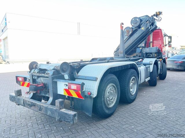Camion benne à bras amovible  FM 460 8x2-6 FM 460 8x2-6, Lenk-/Liftachse, Kran HMF 2020-K4, Funk