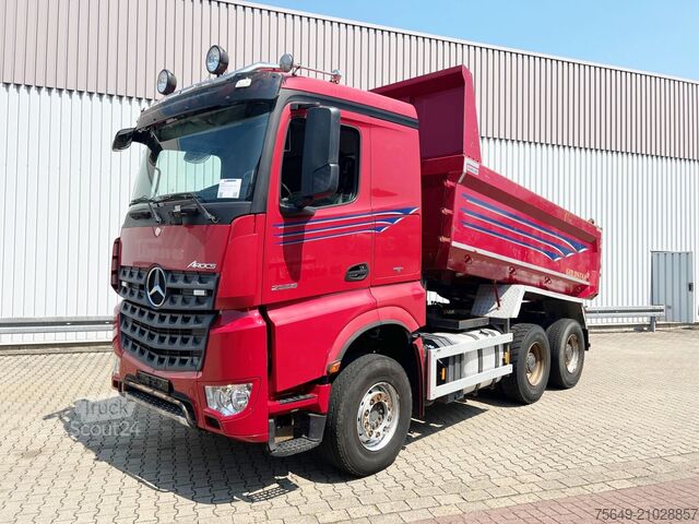 Camion à usage spécial Mercedes-Benz Arocs 2658 K 6x4 Arocs 2658 K 6x4, Retarder, Stahlmulde ca. 11m³, hydr. Heckklappenöffnung