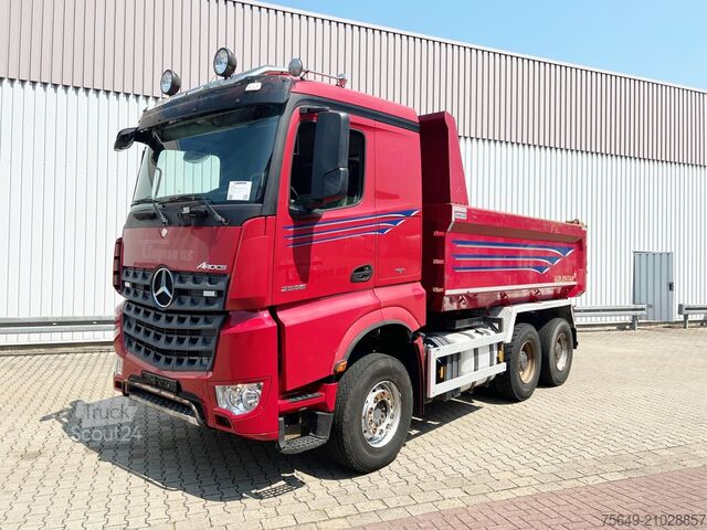 Camion à usage spécial Mercedes-Benz Arocs 2658 K 6x4 Arocs 2658 K 6x4, Retarder, Stahlmulde ca. 11m³, hydr. Heckklappenöffnung