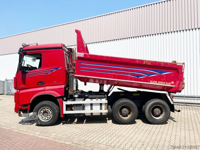 Camion à usage spécial Mercedes-Benz Arocs 2658 K 6x4 Arocs 2658 K 6x4, Retarder, Stahlmulde ca. 11m³, hydr. Heckklappenöffnung