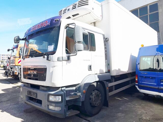 Conteneur réfrigéré MAN TGM 18.290 4X2 LL TGM 18.290 4X2 LL, Tiefkühlkoffer, Thermoking, unterfaltbare MBB LBW