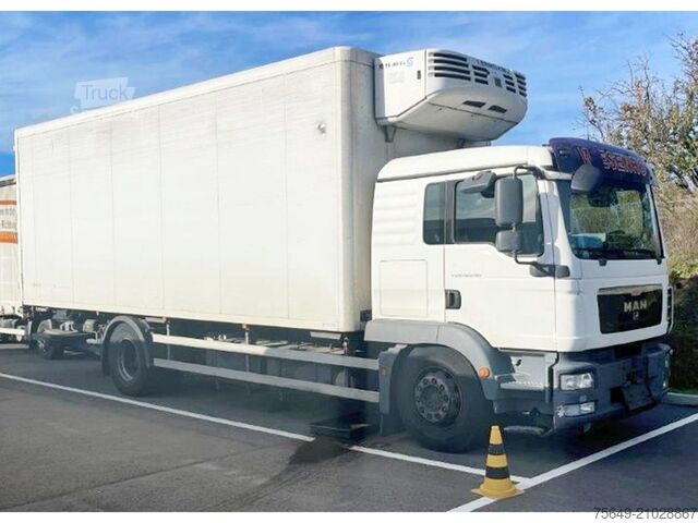 Conteneur réfrigéré MAN TGM 18.290 4X2 LL TGM 18.290 4X2 LL, Tiefkühlkoffer, Thermoking, unterfaltbare MBB LBW
