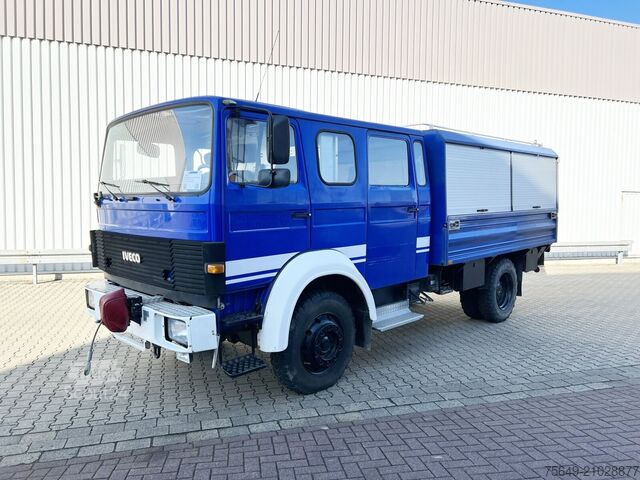 Бортовой грузовик Iveco-Magirus 120-23 AW 4x4 Doka 120-23 AW 4x4 Doka, V8-Motor, Gerätewagen, Seilwinde