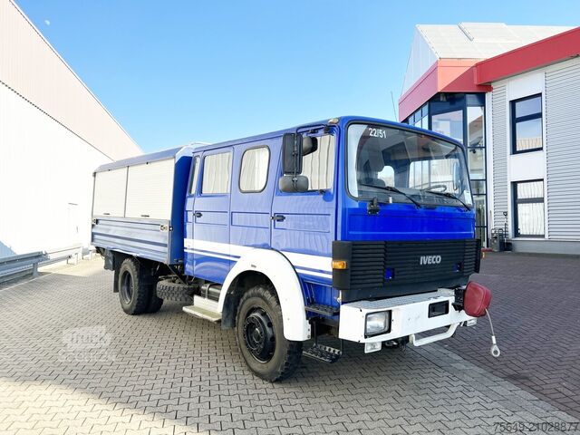 Бортовой грузовик Iveco-Magirus 120-23 AW 4x4 Doka 120-23 AW 4x4 Doka, V8-Motor, Gerätewagen, Seilwinde
