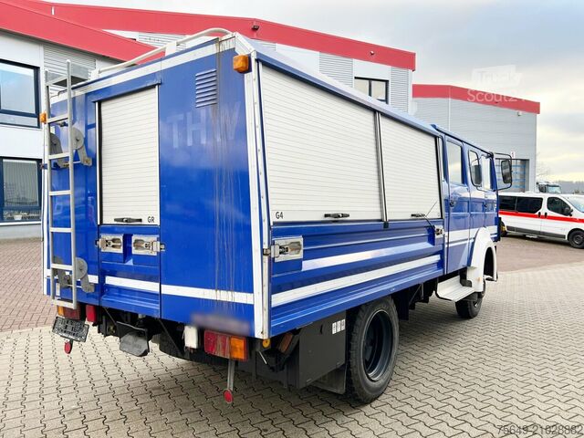 Бортовой грузовик Iveco-Magirus 90-16 AW 4x4 Doka 90-16 AW 4x4 Doka, Mannschaftswagen