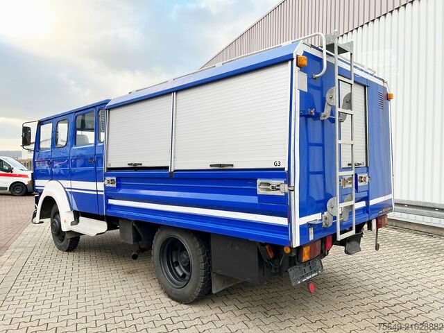 Бортовой грузовик Iveco-Magirus 90-16 AW 4x4 Doka 90-16 AW 4x4 Doka, Mannschaftswagen