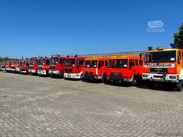 Бортовой грузовик Iveco-Magirus 90-16 AW 4x4 Doka 90-16 AW 4x4 Doka, Mannschaftswagen