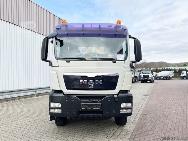 Camion benne à bras amovible MAN TGS 33.440 6X4 BL TGS 33.440 6X4 BL mit Kran Effer 165-3S, Funk