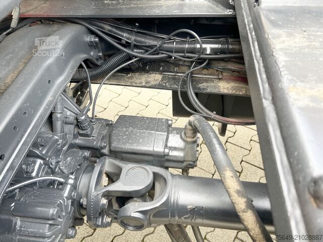 Camion benne à bras amovible MAN TGS 33.440 6X4 BL TGS 33.440 6X4 BL mit Kran Effer 165-3S, Funk