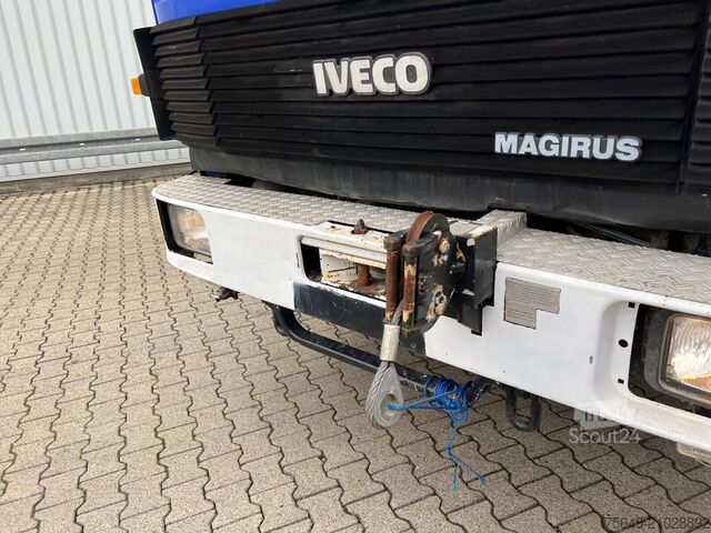 Truck chassis Iveco-Magirus 120-23 AW 4x4 Doka 120-23 AW 4x4 Doka, V8-Motor, Seilwinde
