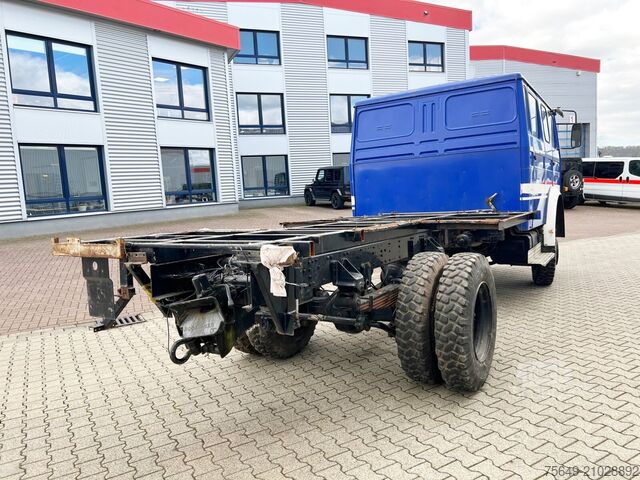 Truck chassis Iveco-Magirus 120-23 AW 4x4 Doka 120-23 AW 4x4 Doka, V8-Motor, Seilwinde