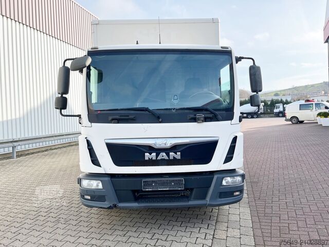 Camion caisson MAN TGL 12.250/340 4X2 BL TGL 12.250/340 4X2 BL mit Dhollandia LBW, 42 cbm