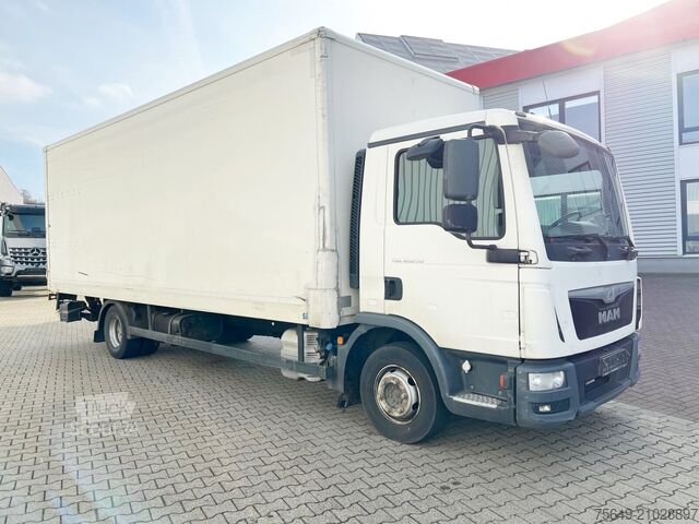 Camion caisson MAN TGL 12.250/340 4X2 BL TGL 12.250/340 4X2 BL mit Dhollandia LBW, 42 cbm
