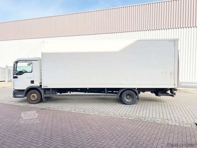 Camion caisson MAN TGL 12.250/340 4X2 BL TGL 12.250/340 4X2 BL mit Dhollandia LBW, 42 cbm