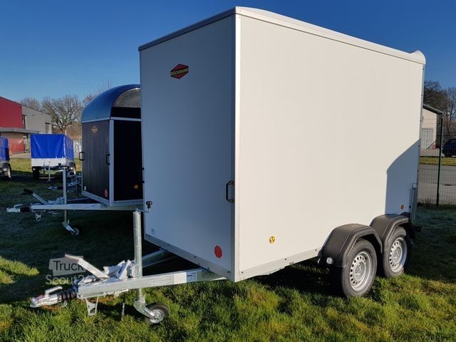 Ρυμουλκούμενο αυτοκινήτου BÖCKMANN Kofferanhänger KT 3015/27 H + Auffahrrampe