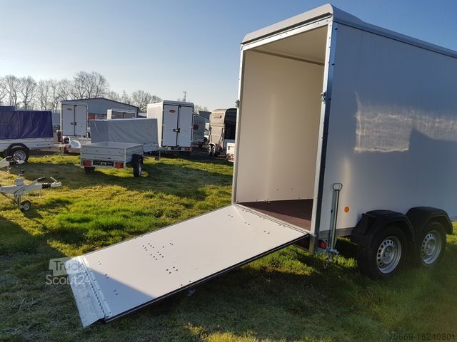 Ρυμουλκούμενο αυτοκινήτου BÖCKMANN Kofferanhänger KT 3015/27 H + Auffahrrampe