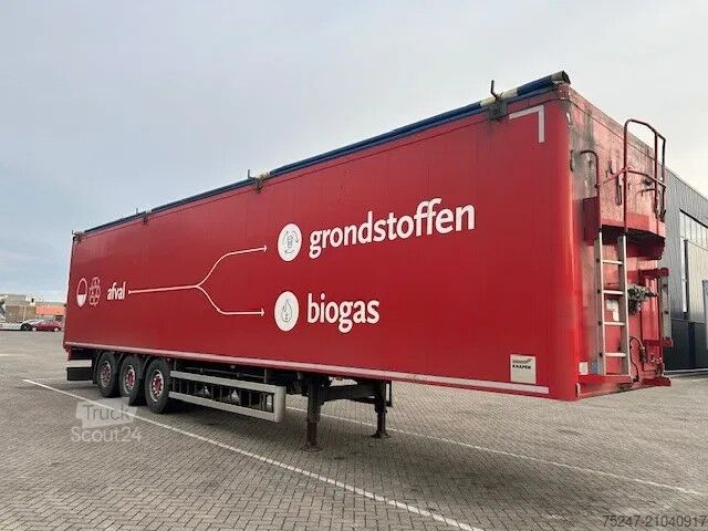 Fond mouvant Knapen Trailers K100 - 92m3 Liftachse Floor 10mm