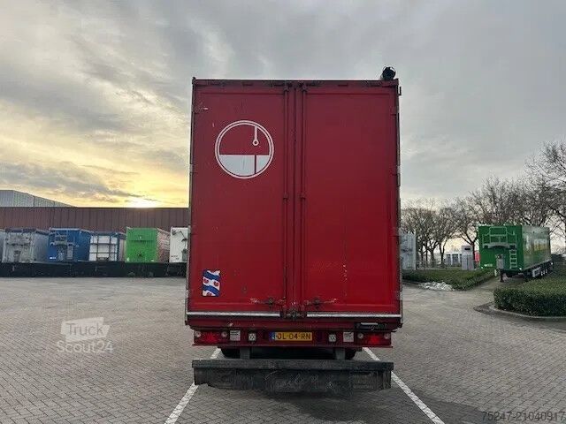 Fond mouvant Knapen Trailers K100 - 92m3 Liftachse Floor 10mm