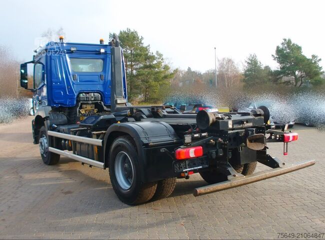 Camión portacontenedores de gancho Mercedes-Benz Arocs 1836/4x2 Arocs 1836/4x2, Meiller RK 14.55 Abrollkipper, Funk, bis 5.50 m Container