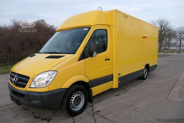 Box van mercedes-benz SPRINTER 310 CDI MAXI EURO-5 KOFFER REGALE KAMERA DURCHGANG