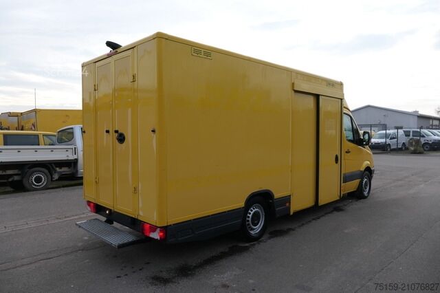 Box van mercedes-benz SPRINTER 310 CDI MAXI EURO-5 KOFFER REGALE KAMERA DURCHGANG