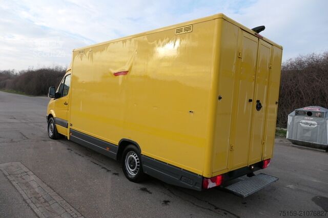 Box van mercedes-benz SPRINTER 310 CDI MAXI EURO-5 KOFFER REGALE KAMERA DURCHGANG