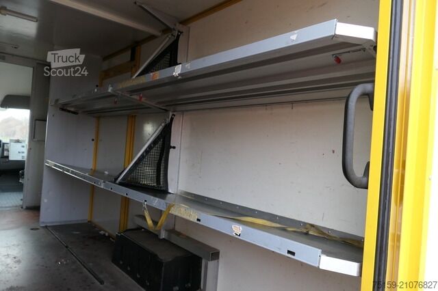 Box van mercedes-benz SPRINTER 310 CDI MAXI EURO-5 KOFFER REGALE KAMERA DURCHGANG